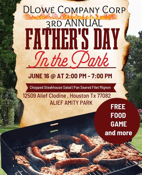 3rd Annual Father’s Day In the Park, Alief Amenity Park, 15 June 2025 ...