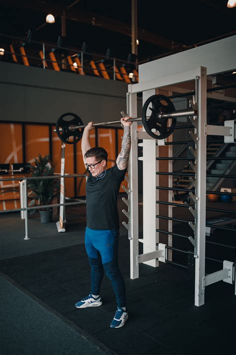 Barbell overhead press | Strength Transforming Center