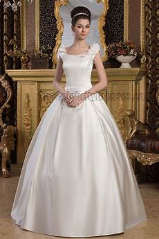 Classic Wedding Dress Satin by Classic A Line Floor Length Satin Wedding Dresses Classic Wedding Dress Satin