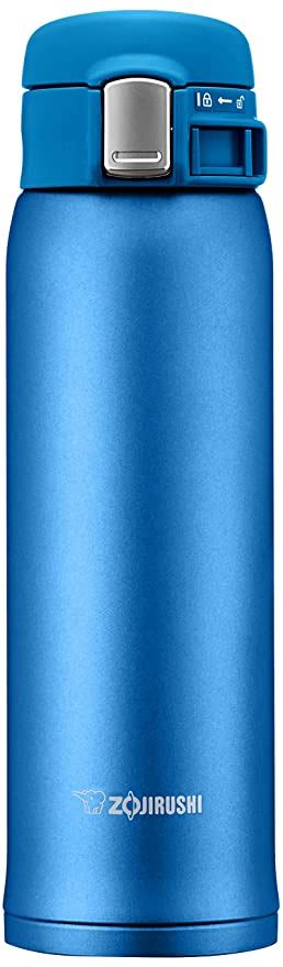 Zojirushi SM-SD48AM Stainless Steel Mug, 16-Ounce, Matte Blue : Amazon ...