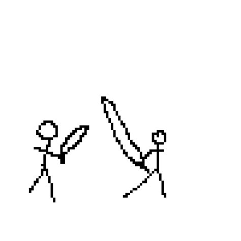 Epic Stickman Fight Gif