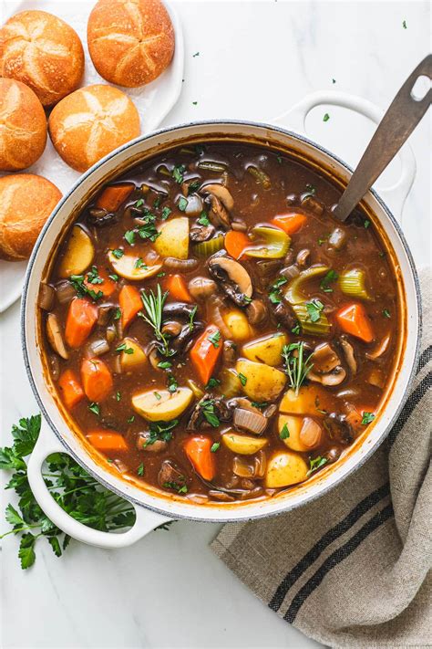 Vegan Irish Stew with Guinness - The Simple Veganista