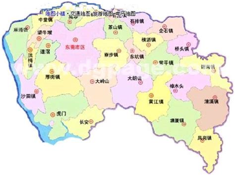 东莞市各镇地图,东莞所有镇区地图 - 伤感说说吧