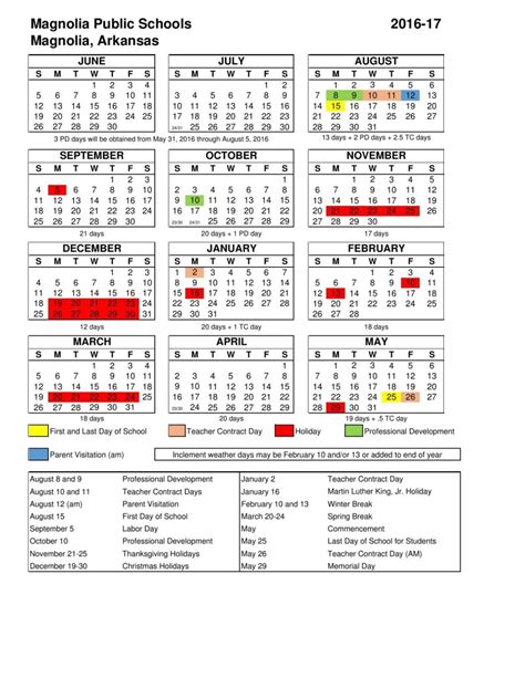 Magnolia Isd 23 24 Calendar - Printable Calendars AT A GLANCE