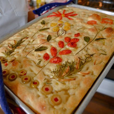 Quick & Easy Make Focaccia Art Recipe - Los Foodies Magazine