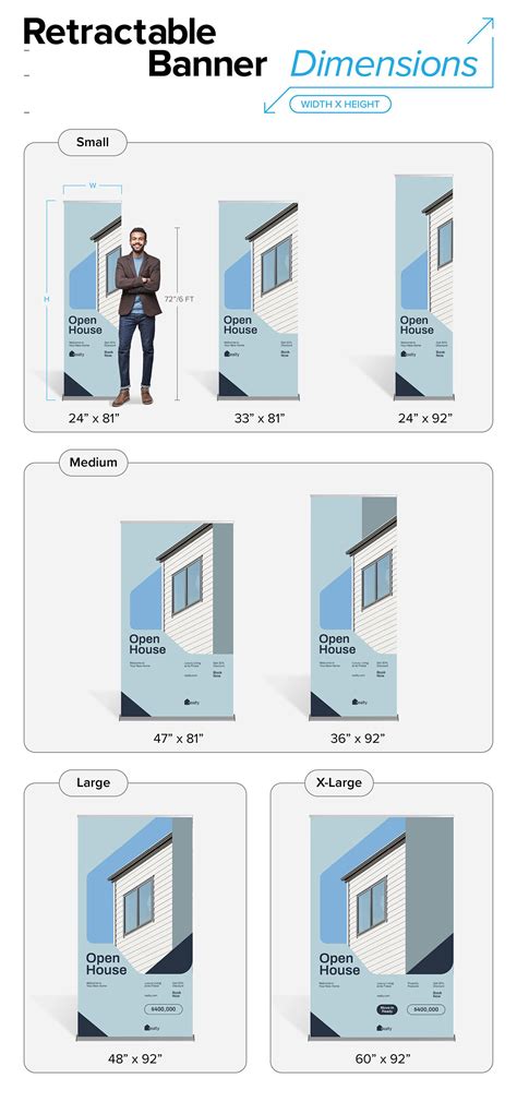 What are the Most Common Retractable Banner Sizes? | Signs.com