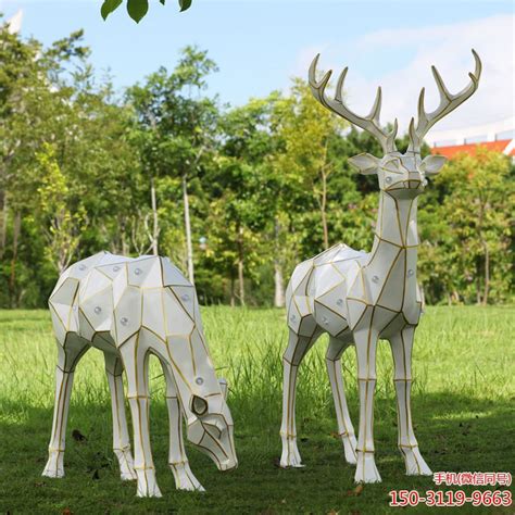 长颈鹿玻璃钢雕塑室外动物园林景观雕塑_玻璃钢雕塑 - 欧迪雅凡家具