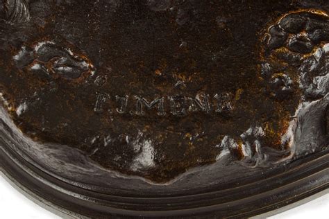 Pierre Jules Mene French Bronze Sculpture of "Spanish Griffon Dog ...