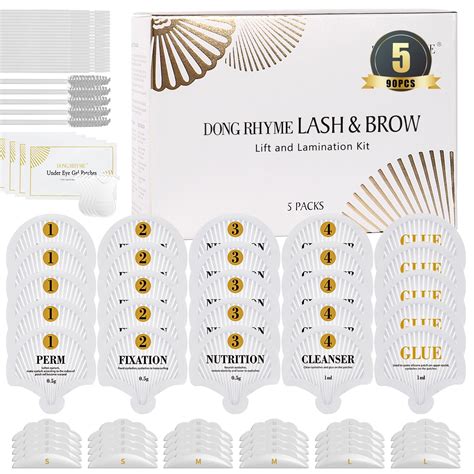 Lash Perming and Brow Lifting Set 2024 Upgraded Eyelash and Eyebrow ...