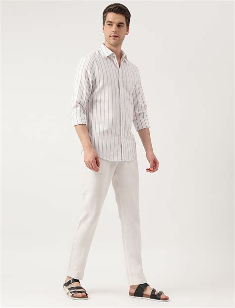 Buy Pure Cotton Striped Spread Collar Shirt at Marks & Spencer