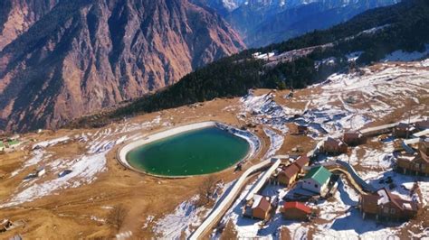 Uttarakhand: Snow melting in Auli, National Winter Games from Feb 12 at ...