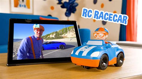 Buy Blippi Racecar - Fun Remote-Controlled Vehicle Seated Inside ...