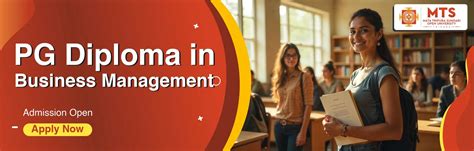 PG Diploma in Business Management Course 2026 - MTS Open University
