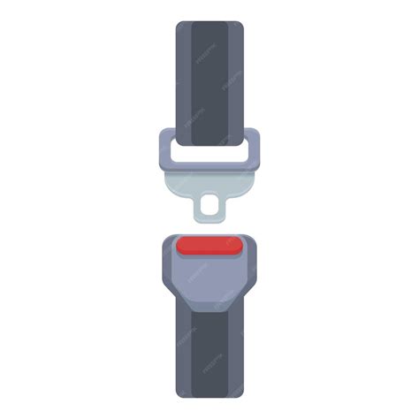 Premium Vector | Car seat belt icon cartoon vector Safety plane Security seatbelt