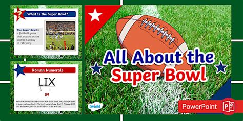 Superbowl PowerPoint | Resource | Twinkl USA