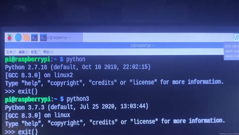 Install Python 3.7.3 Raspberry 的图像结果