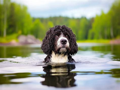 Perro de agua portugués: El leal y enérgico perro de aguas