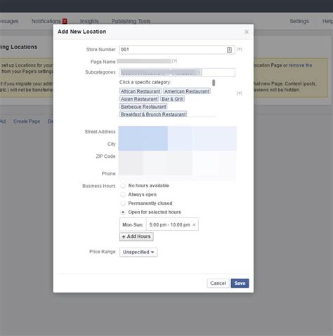 Image result for Facebook Zip Code