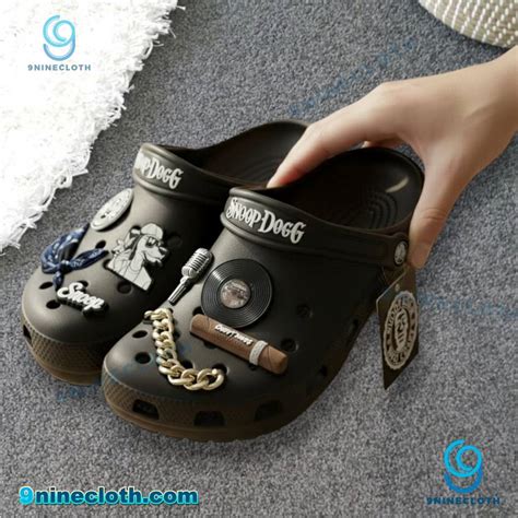 Snoop Dogg Crocs With Charms - 9ninecloth