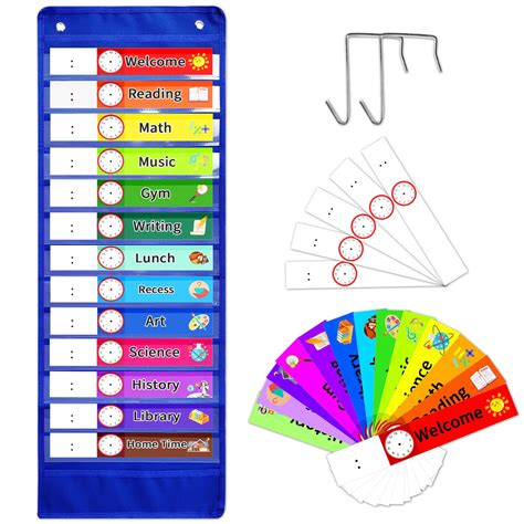 Buy Mesen Visual Timetable, Behavior Chart for Kids, Easy ings Children ...