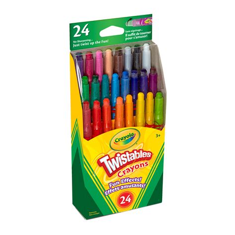 Crayola Twistables Fun Effects Crayons, 24 Count – Crayola Canada