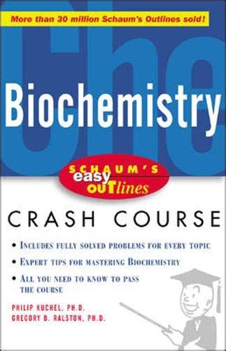 Buy Schaum's Easy Outline of Biochemistry (Schaum's Easy Outline Series ...