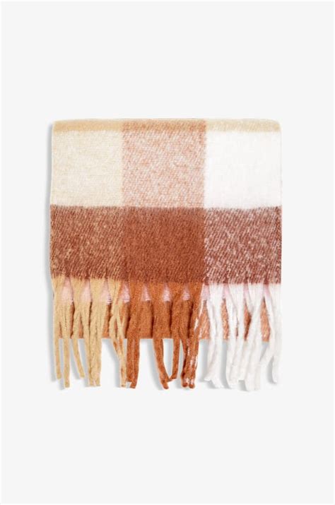 Robe manches longues imprimée MALONE IMP FD BRIQUE - ETAM