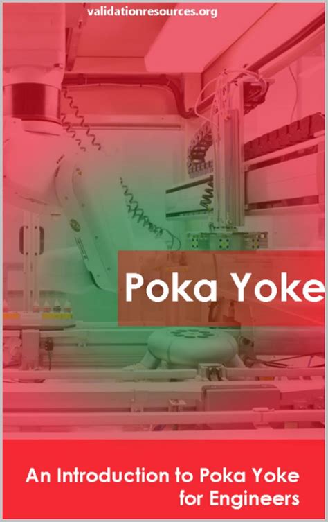 Poka Yoke: An Introduction to Poka Yoke for Engineers eBook : Tobin ...