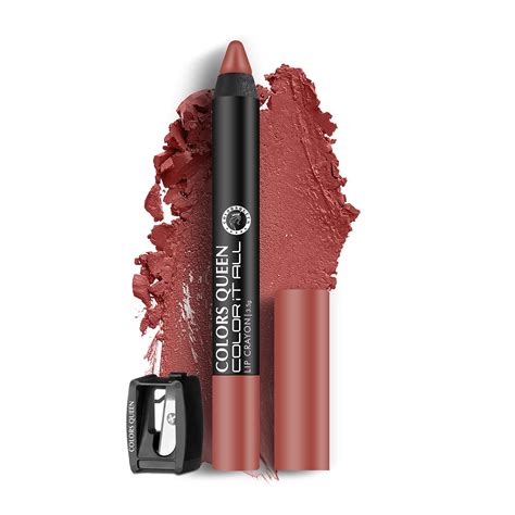 Buy Colors Queen Color It All Non Transfer Lip Crayon Lipstick with ...