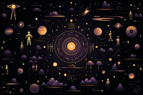 Space astrology background | Premium AI-generated image