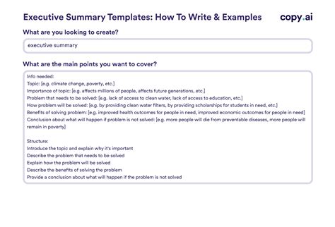 Executive Summary Templates: How To Write & Examples