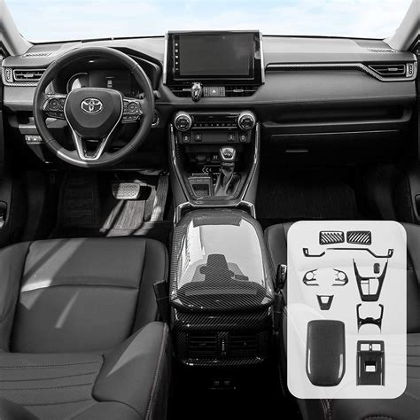 Buy Xipoo Fit 2019 2020 2021 2022 Toyota RAV4 Interior Accessories ...