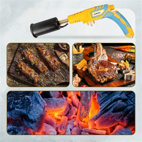 Buy POWERFUL Creme Brulee Torch, Kitchen Cooking Torch, Charcoal Torch ...