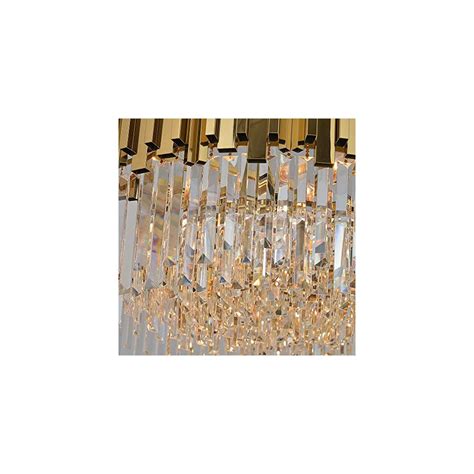 Buy MEELIGHTING Gold Plated Luxury Modern Crystal Chandelier Lighting ...