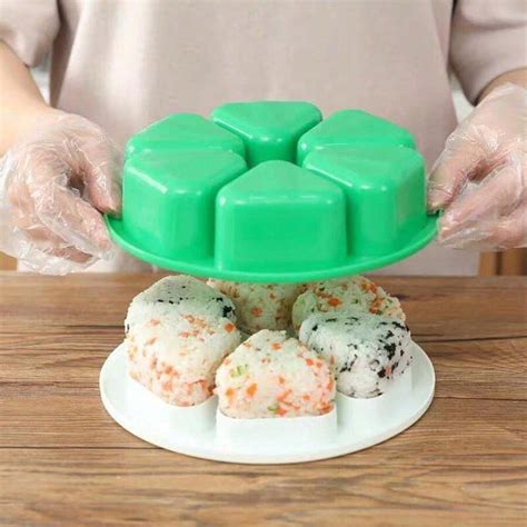 Sushi Mould Triangle Rice And Vegetable Roll Bento Box To Make Seaweed ...