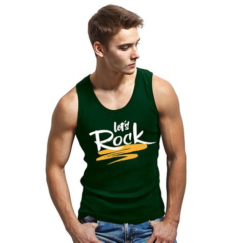 Let's rock, Men's vest | FHMax.com