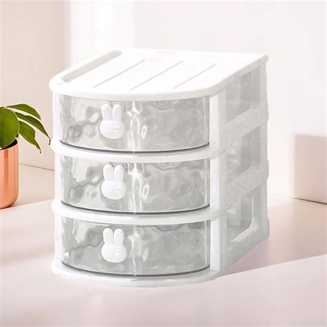 Kuber Industries 3-Layer Drawer Desk Organizer - Aesthetic Organizer ...