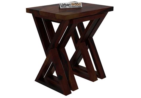 Oscilla Nested Tables (Walnut Finish)