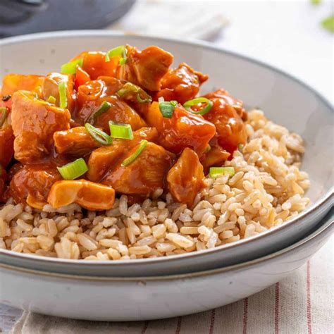 Slow Cooker Chicken Thighs | Little Bit Recipes