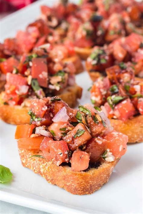 Easy Tomato Bruschetta Recipe | 365 Days of Baking and More
