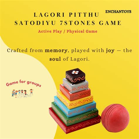 Buy Lagori(Seven Stones)Game | Traditional Outdoor Game for Family ...