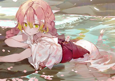 Kanroji Mitsuri (Mitsuri Kanroji) - Kimetsu no Yaiba - Image by ...