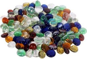 vanni obsession Round Shape Glass Pebbles Stone for Glass Filler Vase ...