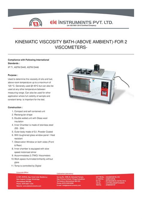 Bitumen Testing Instruments - Constant Temperature Waterbath For ...