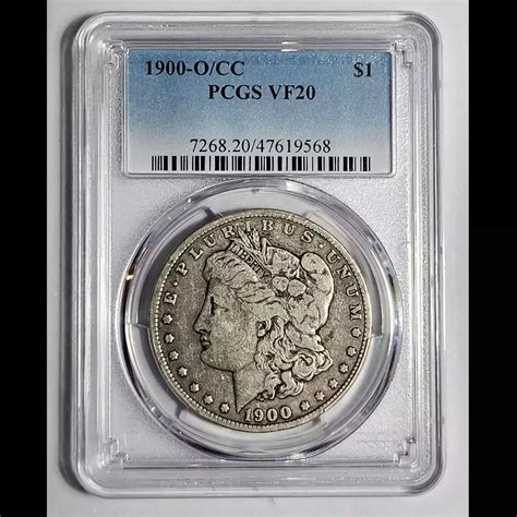 1900-O Morgan Silver Dollar PCGS VF-20 - Bob Paul Rare Coins