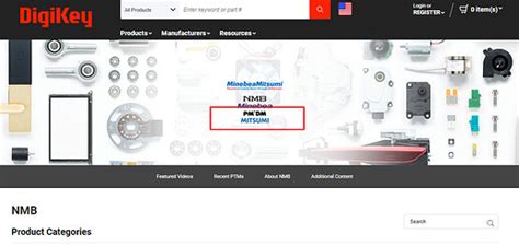Image result for Digi Key Part Search