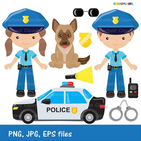 INSTANT Download. Police Clip Art. Cp_4. Personal and - Etsy Singapore