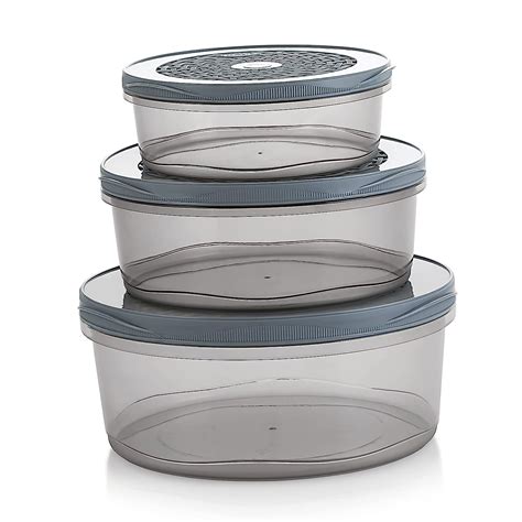 Nakoda Crystal Storage Container & Organizer Set for Kitchen ...