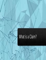 Image result for Claim Examples
