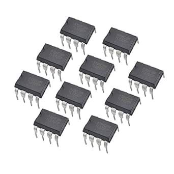(Pack of 10) TL072CP DIP8 Delay Op Amps Operational Amplifier IC Chips ...